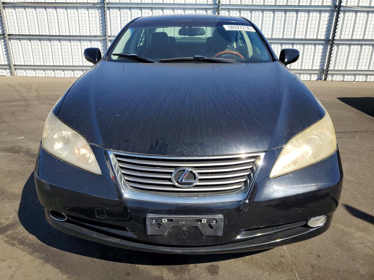2009 Lexus Es 350 Black vin: JTHBJ46G192323541