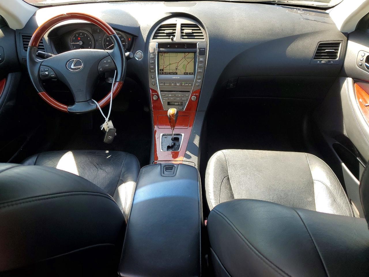 2009 Lexus Es 350 Black vin: JTHBJ46G192323541