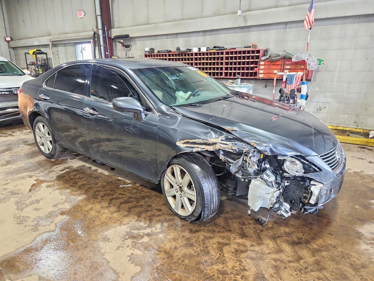 2009 Lexus Es 350 Gray vin: JTHBJ46G192324057