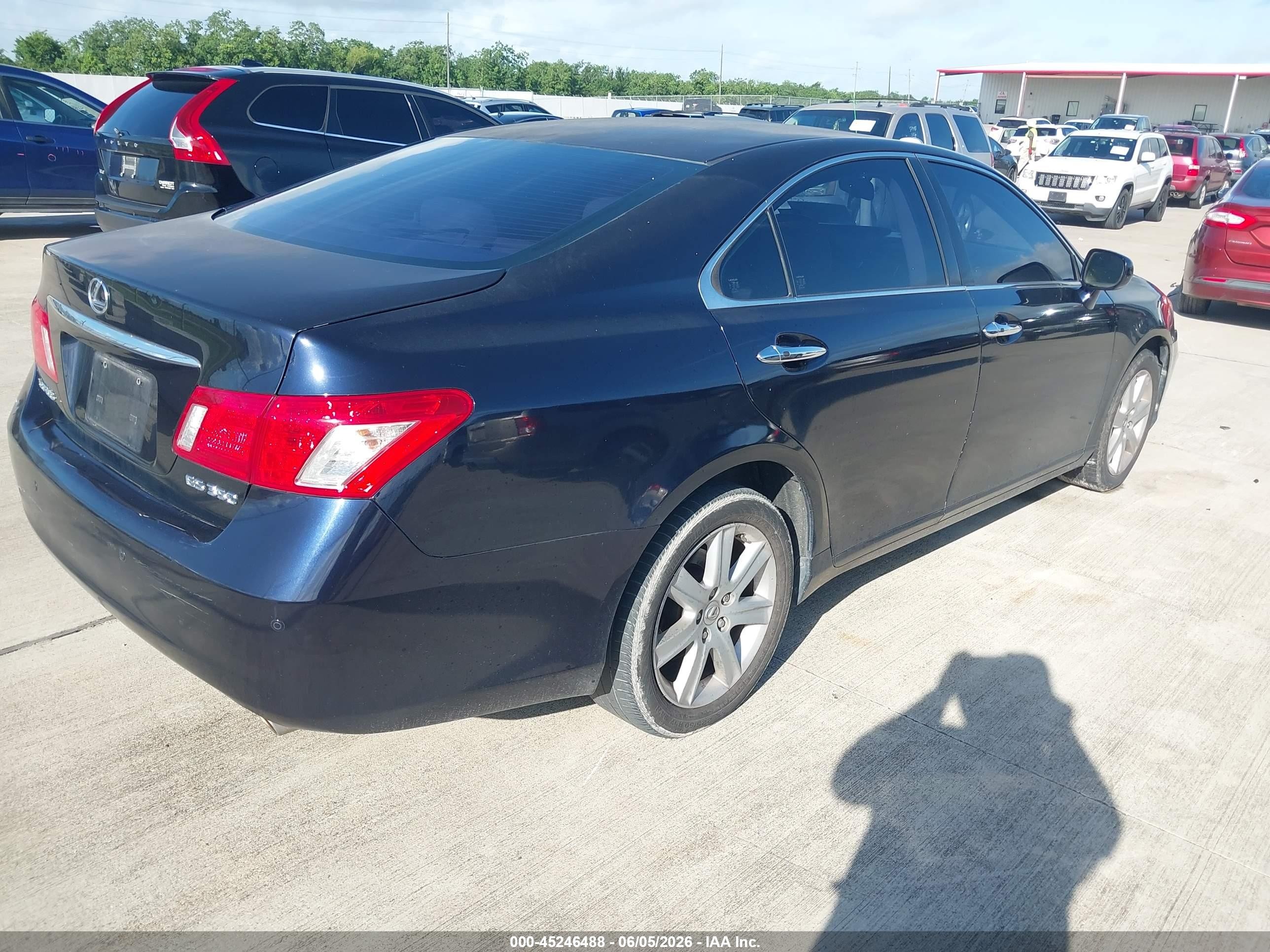 2009 Lexus Es 350   Black vin: JTHBJ46G192326519