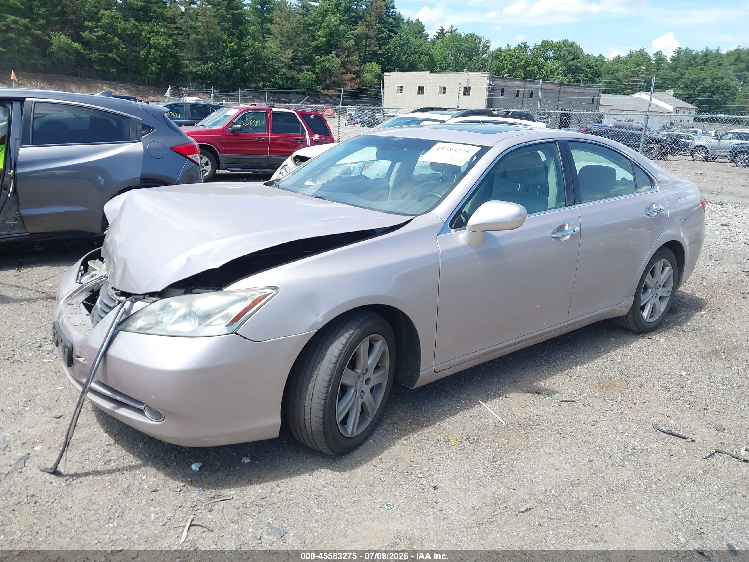 2009 Lexus Es 350   Champagne vin: JTHBJ46G192328593