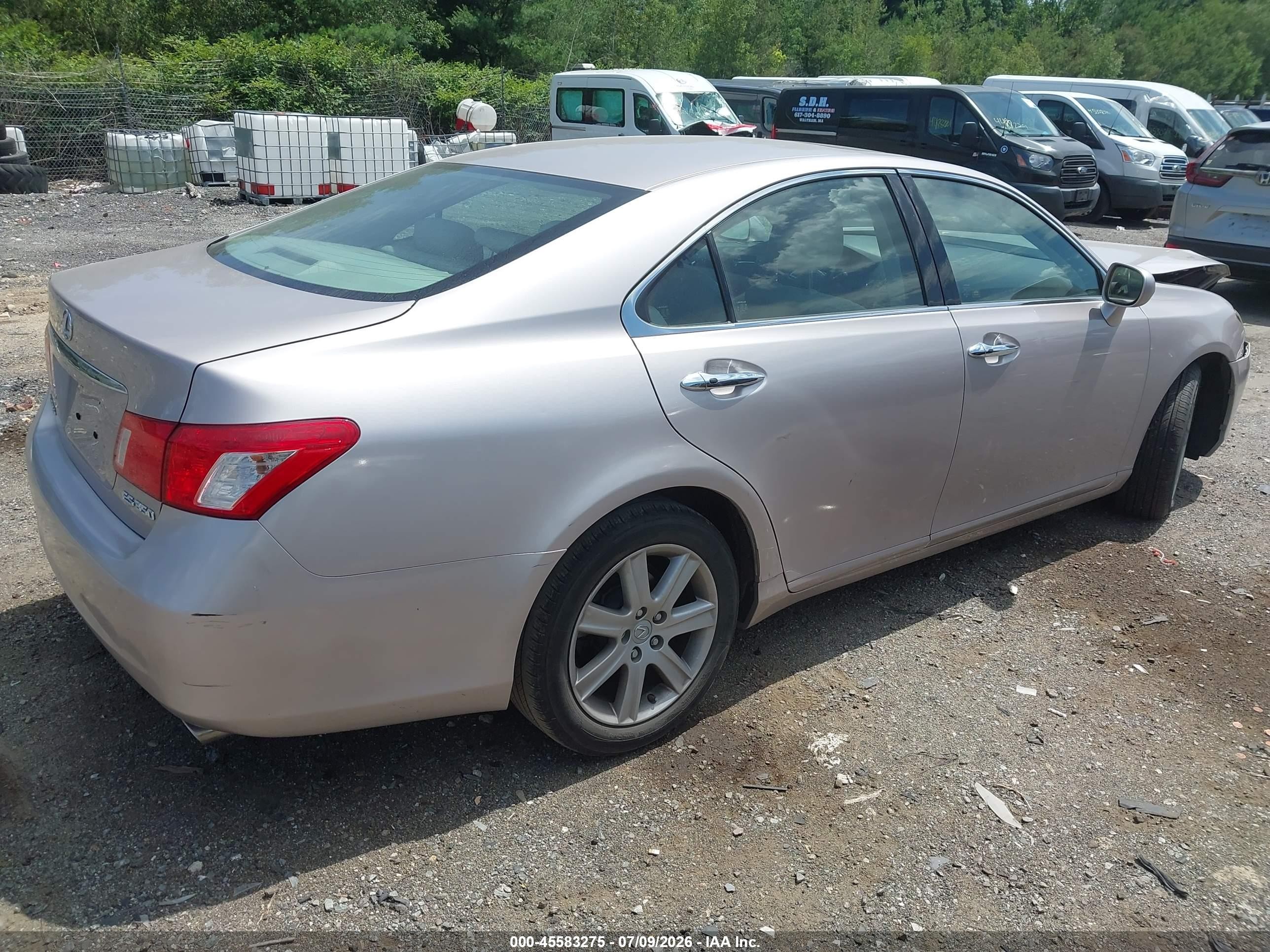 2009 Lexus Es 350   Champagne vin: JTHBJ46G192328593