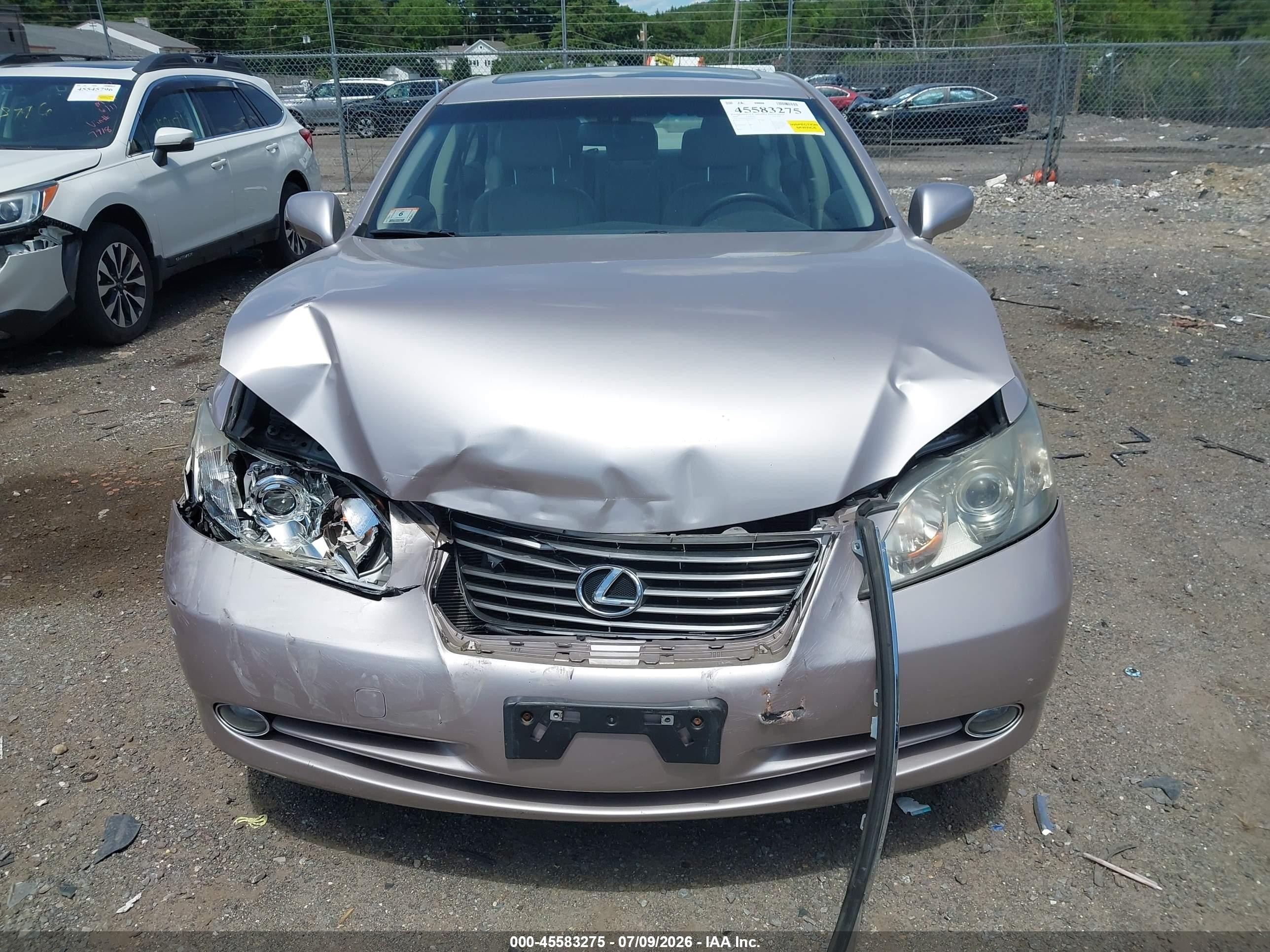 2009 Lexus Es 350   Champagne vin: JTHBJ46G192328593