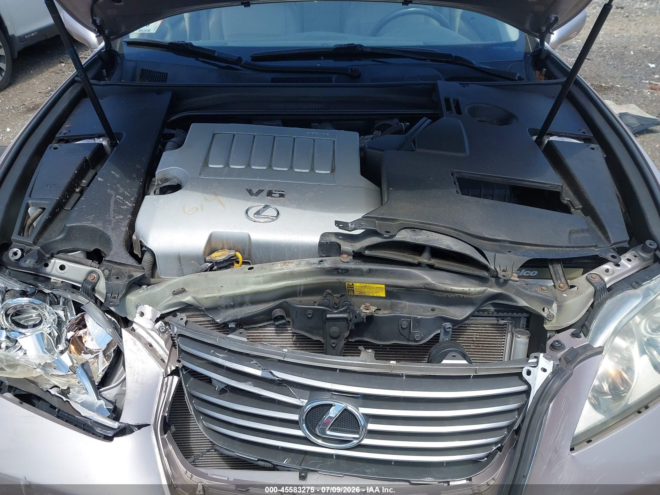 2009 Lexus Es 350   Champagne vin: JTHBJ46G192328593