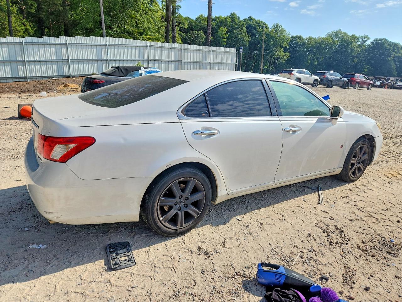 2009 Lexus Es 350 White vin: JTHBJ46G192329985