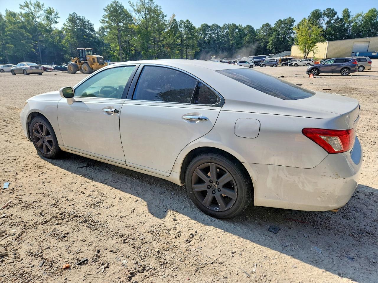 2009 Lexus Es 350 White vin: JTHBJ46G192329985