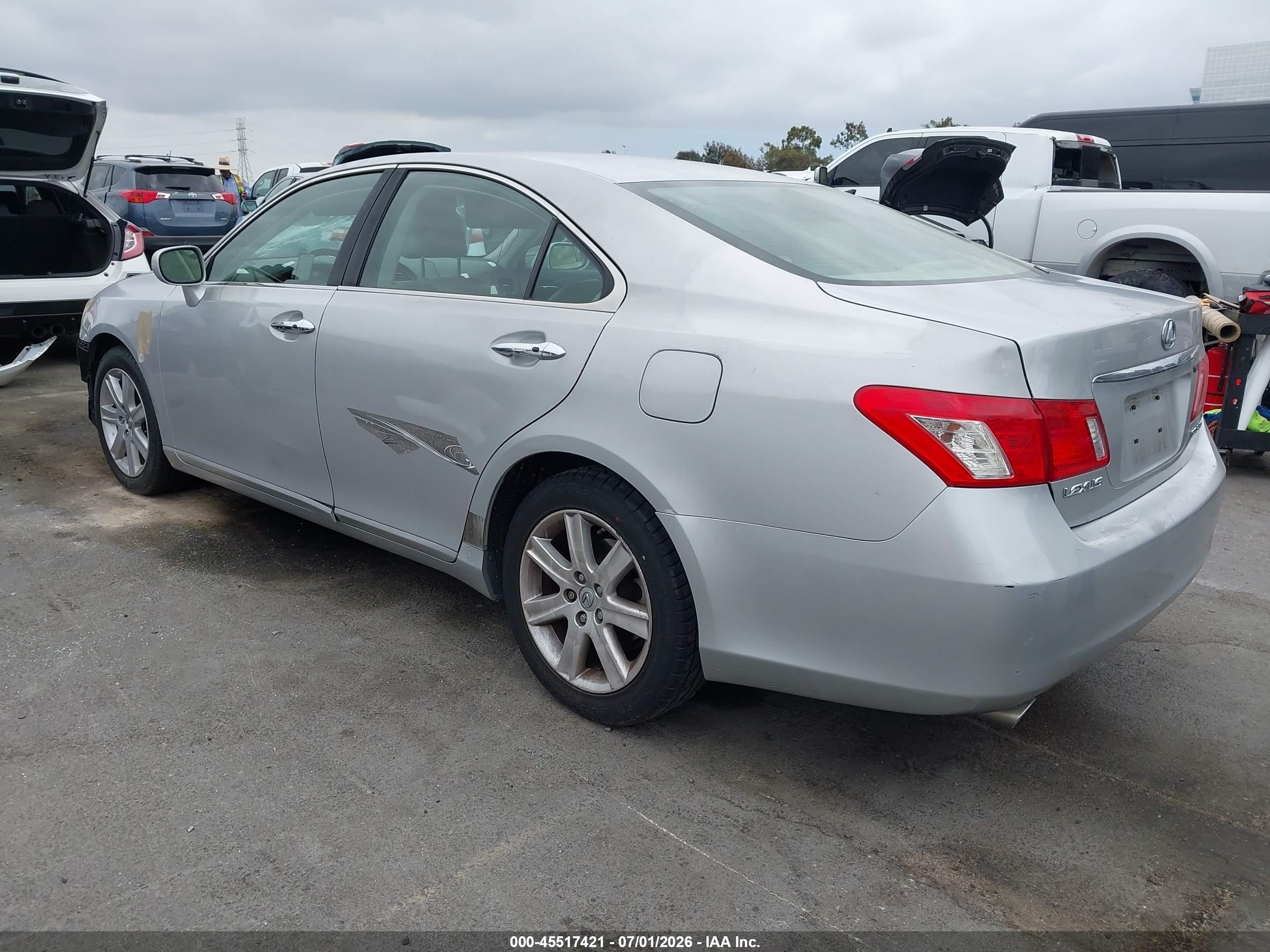 2009 Lexus Es 350   Silver vin: JTHBJ46G192341683