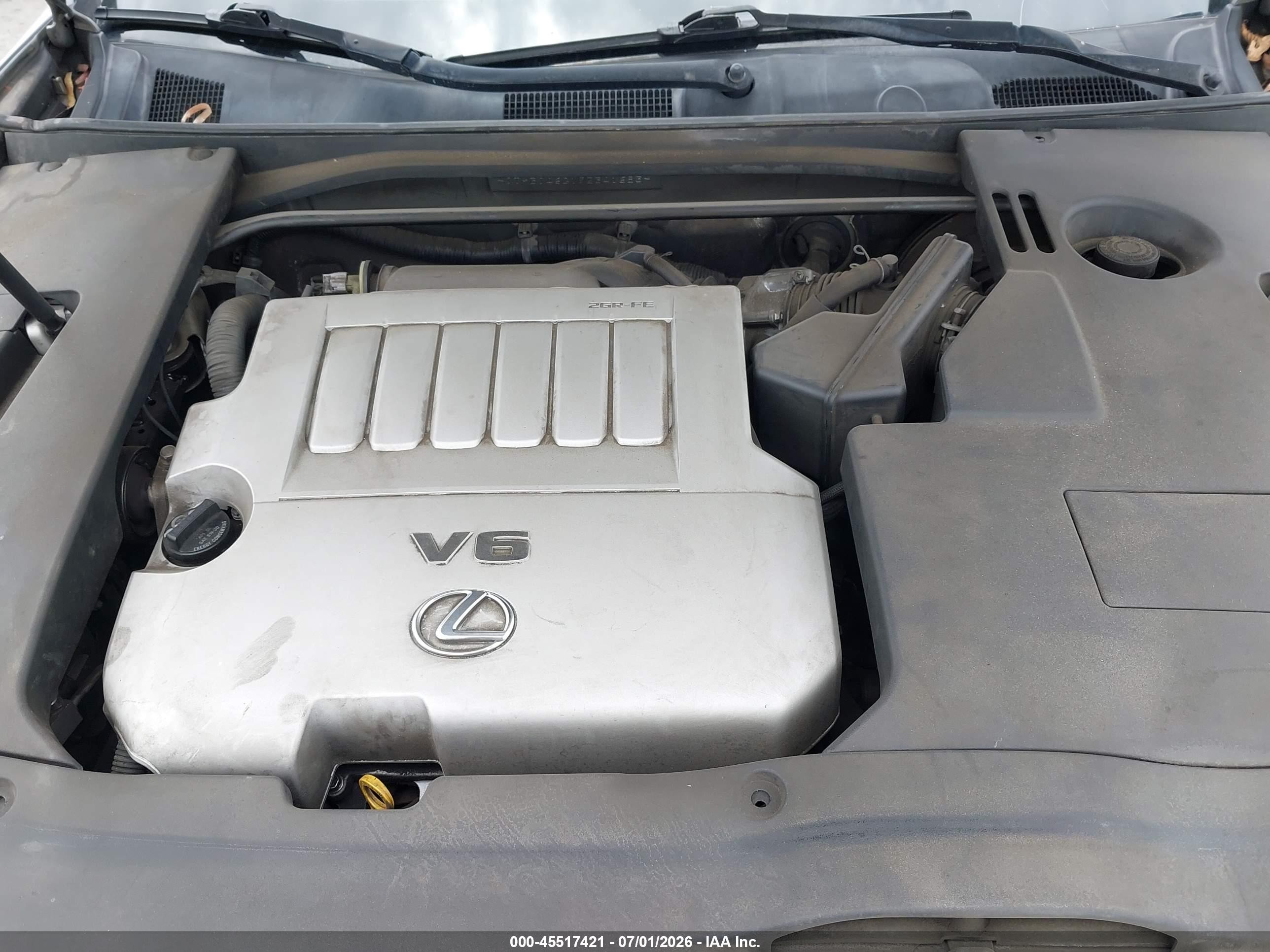 2009 Lexus Es 350   Silver vin: JTHBJ46G192341683