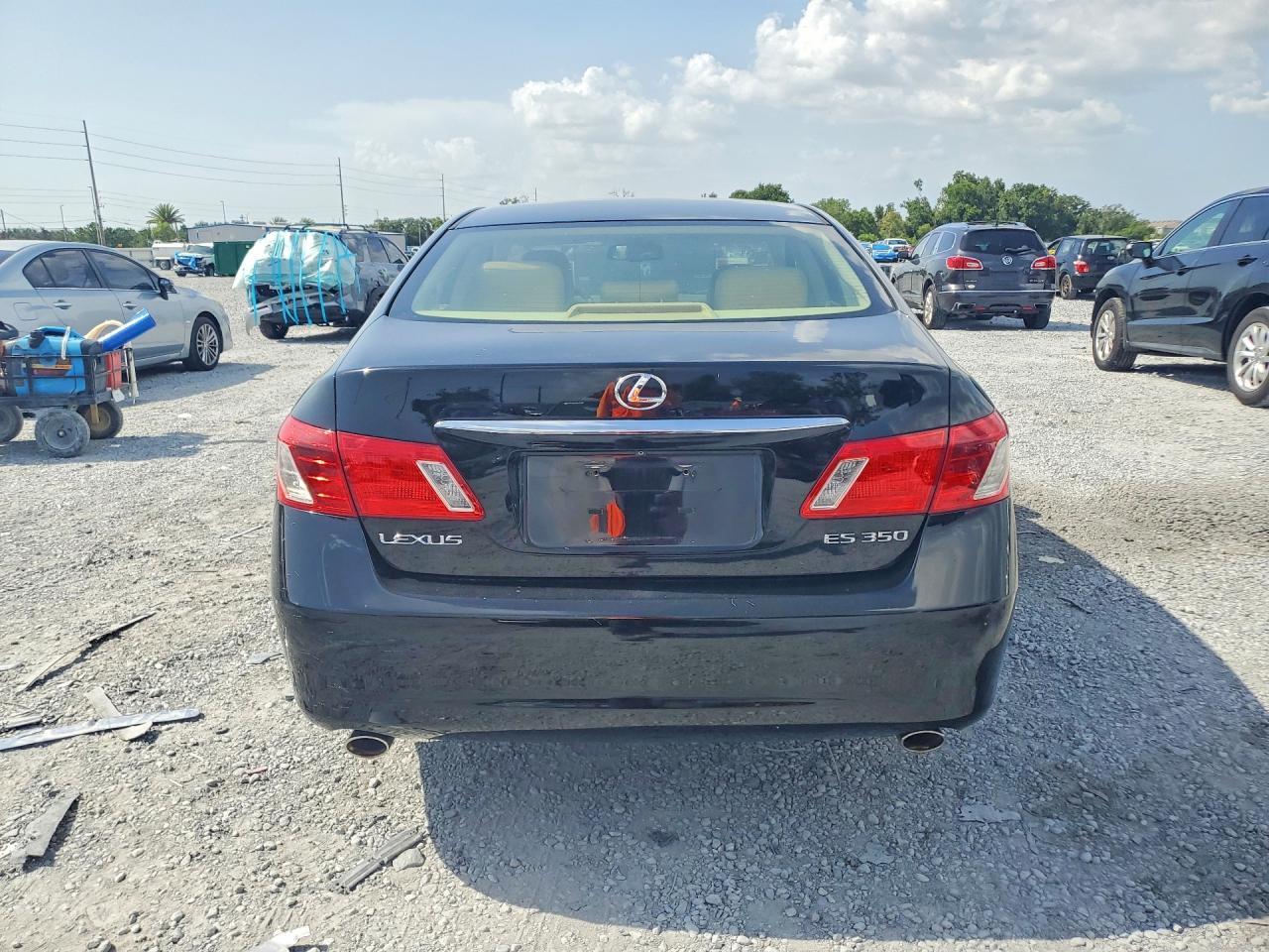 2007 Lexus Es 350 Black vin: JTHBJ46G272001553