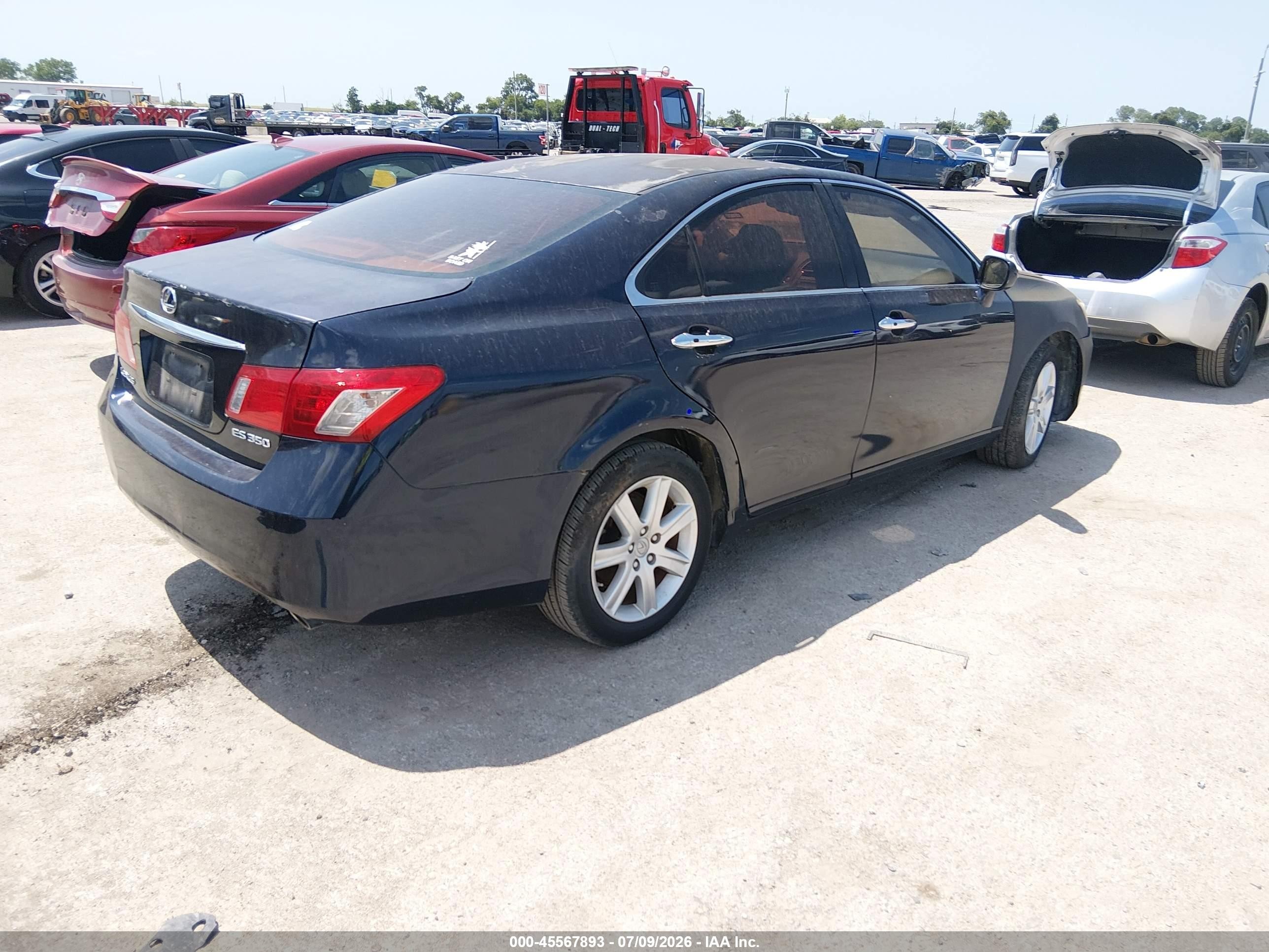 2007 Lexus Es 350   Blue vin: JTHBJ46G272018384
