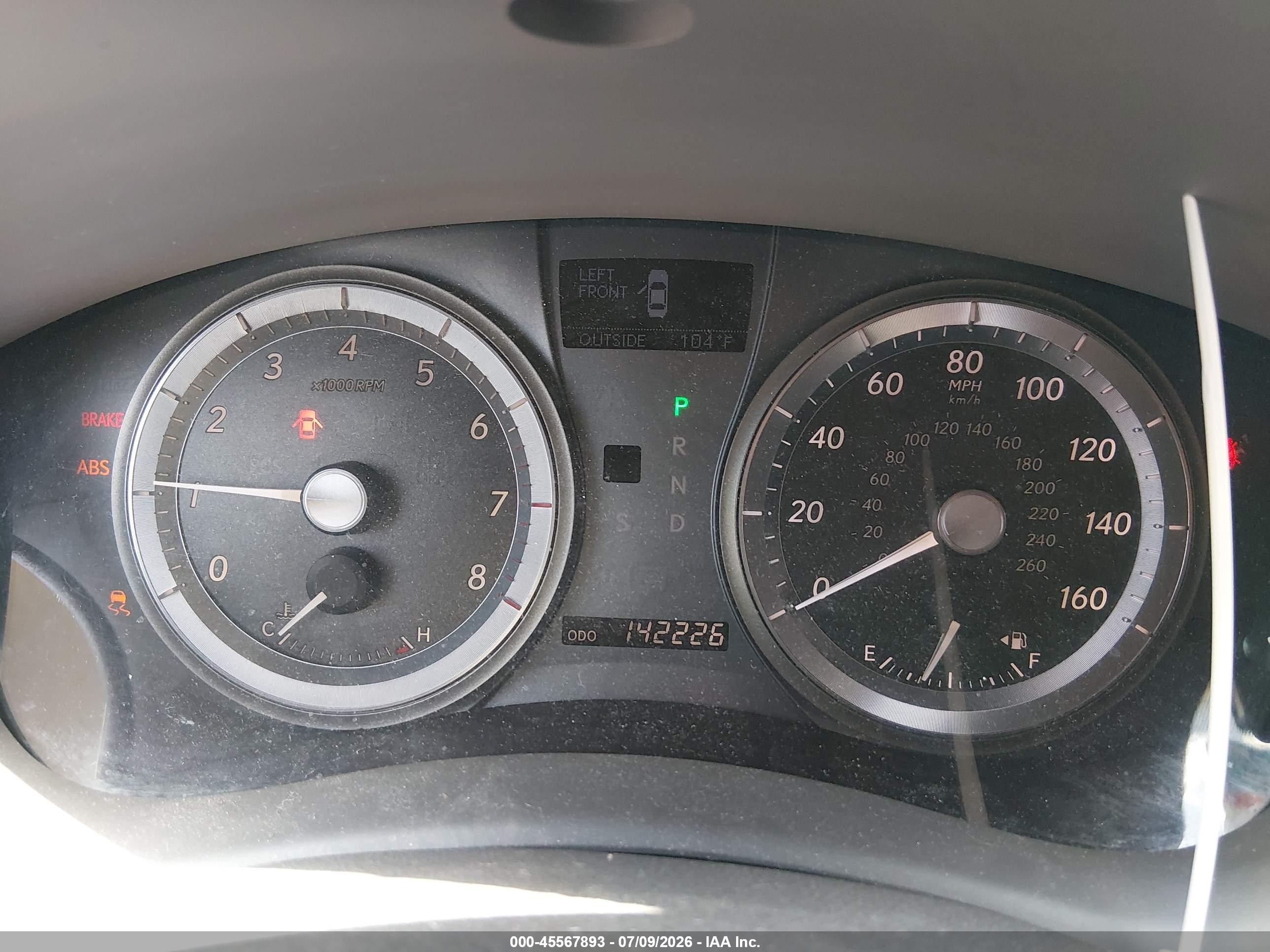 2007 Lexus Es 350   Blue vin: JTHBJ46G272018384