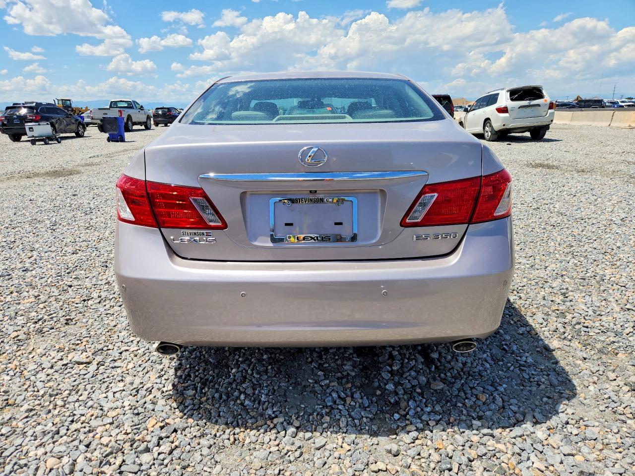 2007 Lexus Es 350 Silver vin: JTHBJ46G272029899