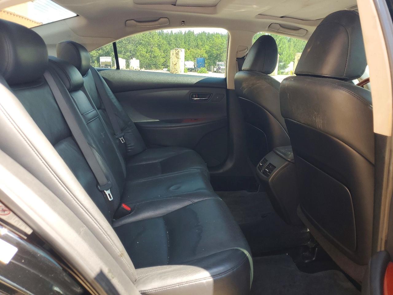 2007 Lexus Es 350 Black vin: JTHBJ46G272036707