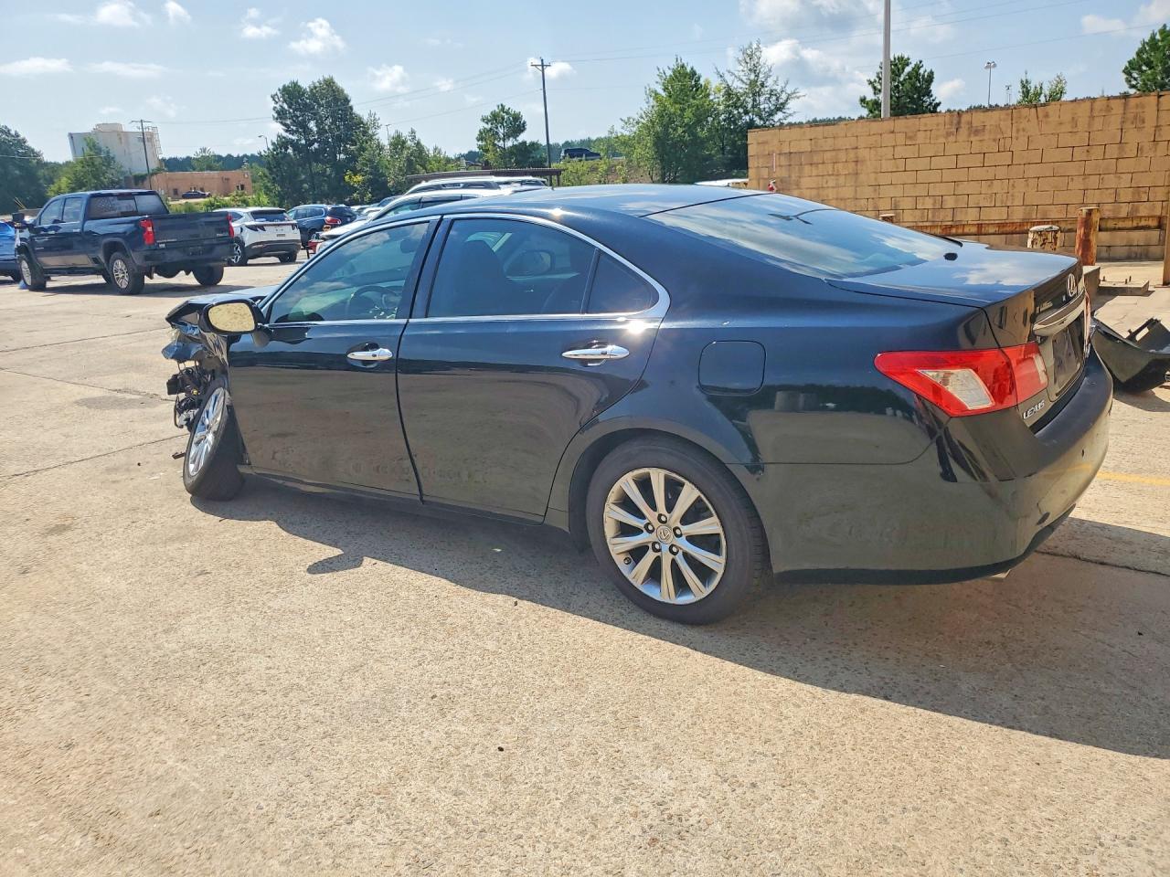 2007 Lexus Es 350 Black vin: JTHBJ46G272036707