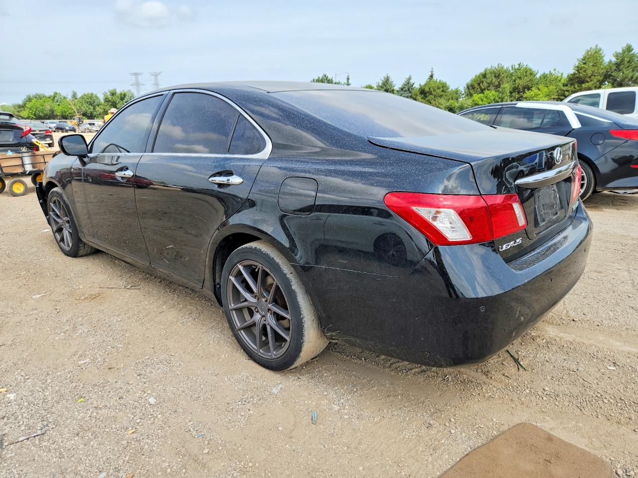 2007 Lexus Es 350 Черный vin: JTHBJ46G272039655