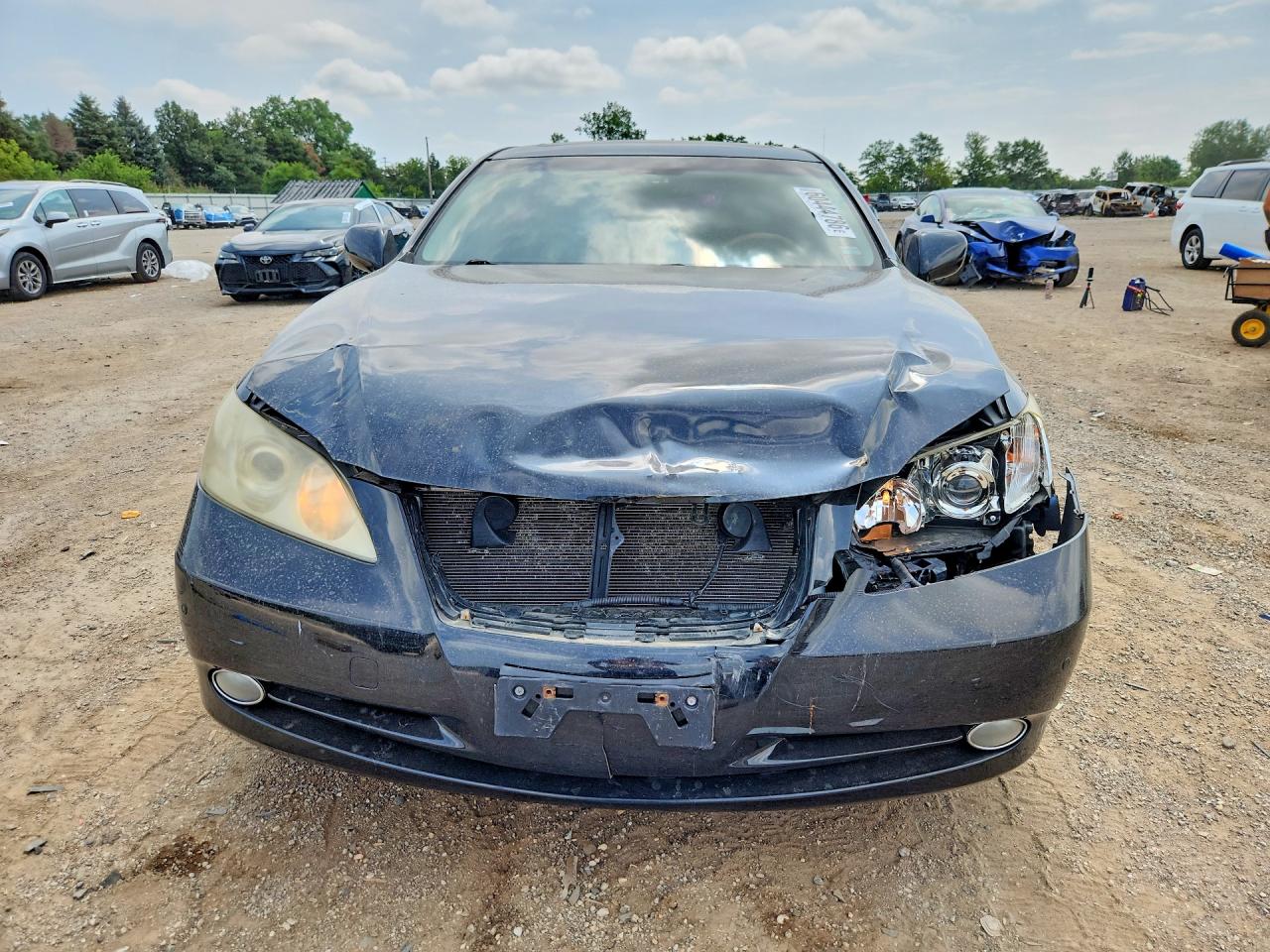 2007 Lexus Es 350 Черный vin: JTHBJ46G272039655
