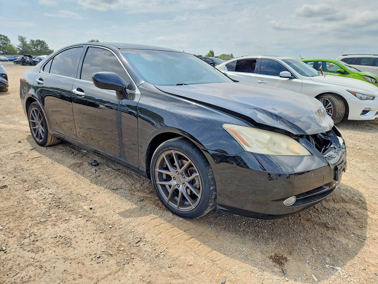 2007 Lexus Es 350 Черный vin: JTHBJ46G272039655