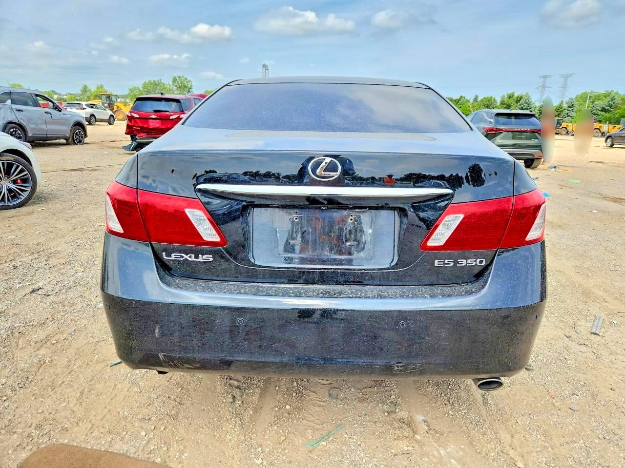 2007 Lexus Es 350 Черный vin: JTHBJ46G272039655