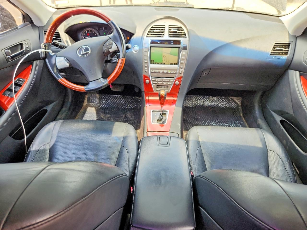 2007 Lexus Es 350 Черный vin: JTHBJ46G272039655
