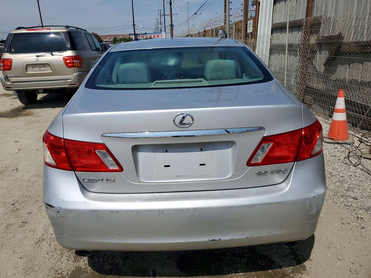 2007 Lexus Es 350 Base Silver vin: JTHBJ46G272044306