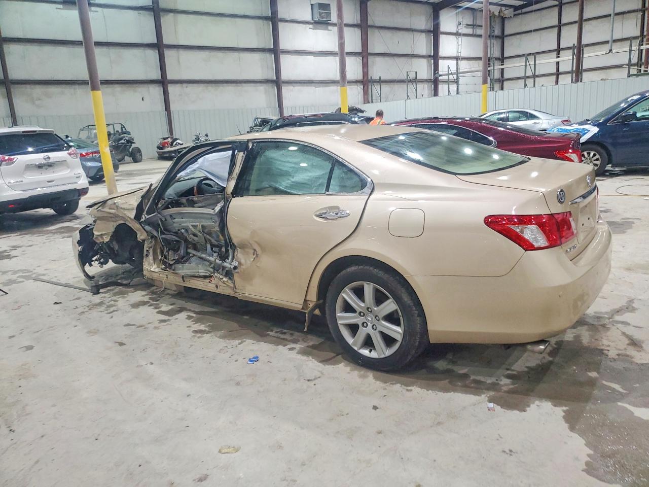 2007 Lexus Es 350 Tan vin: JTHBJ46G272049392