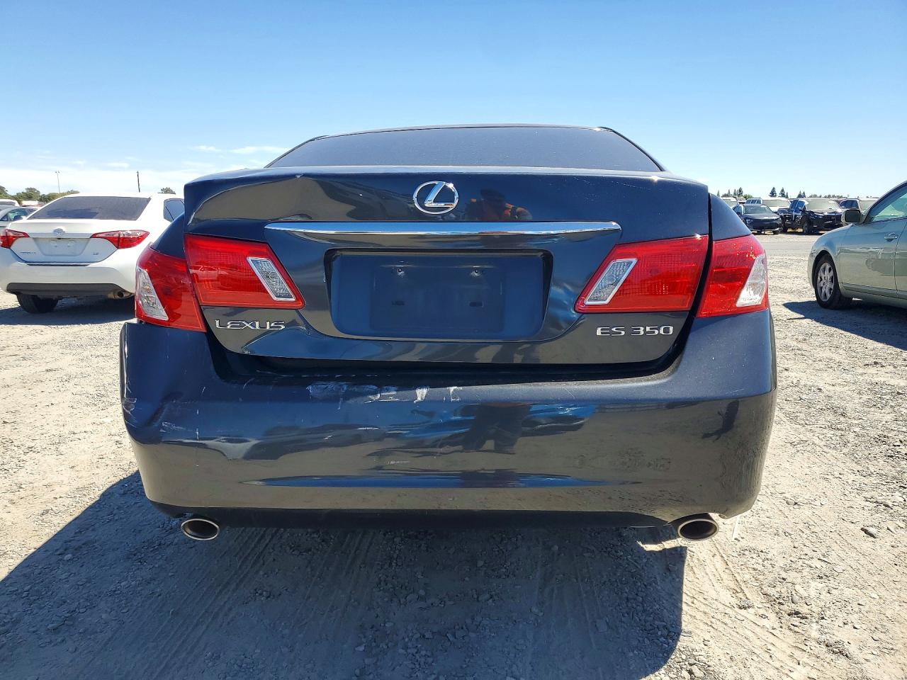 2007 Lexus Es 350 Black vin: JTHBJ46G272055015