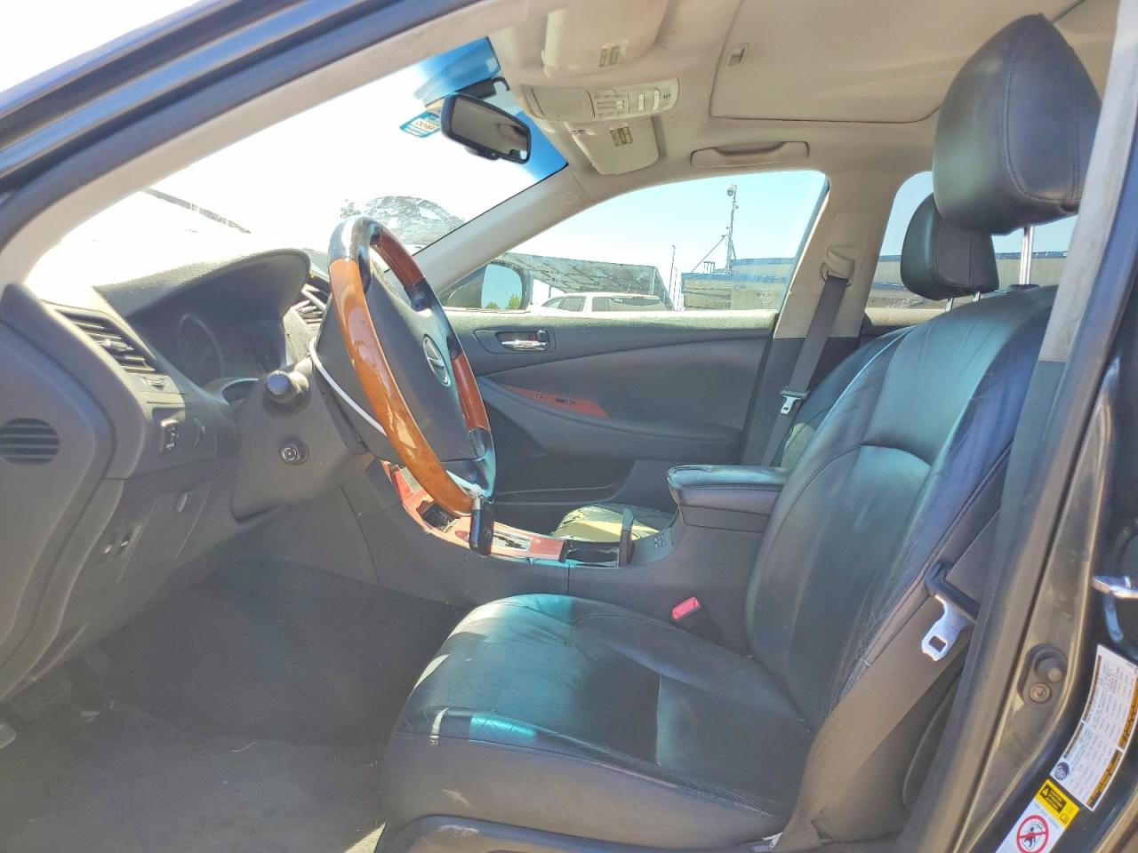 2007 Lexus Es 350 Black vin: JTHBJ46G272055015