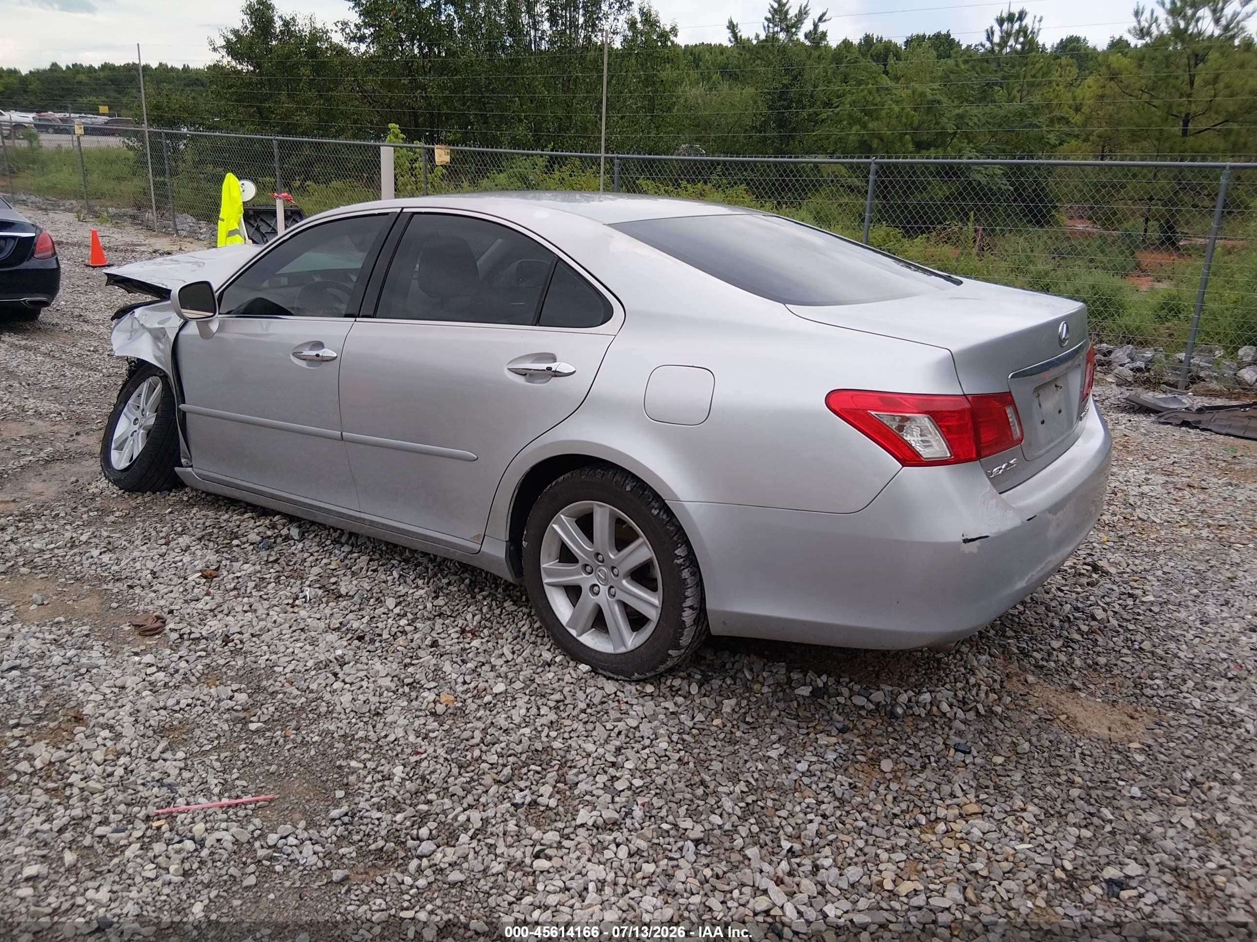 2007 Lexus Es 350   Серебряный vin: JTHBJ46G272061588
