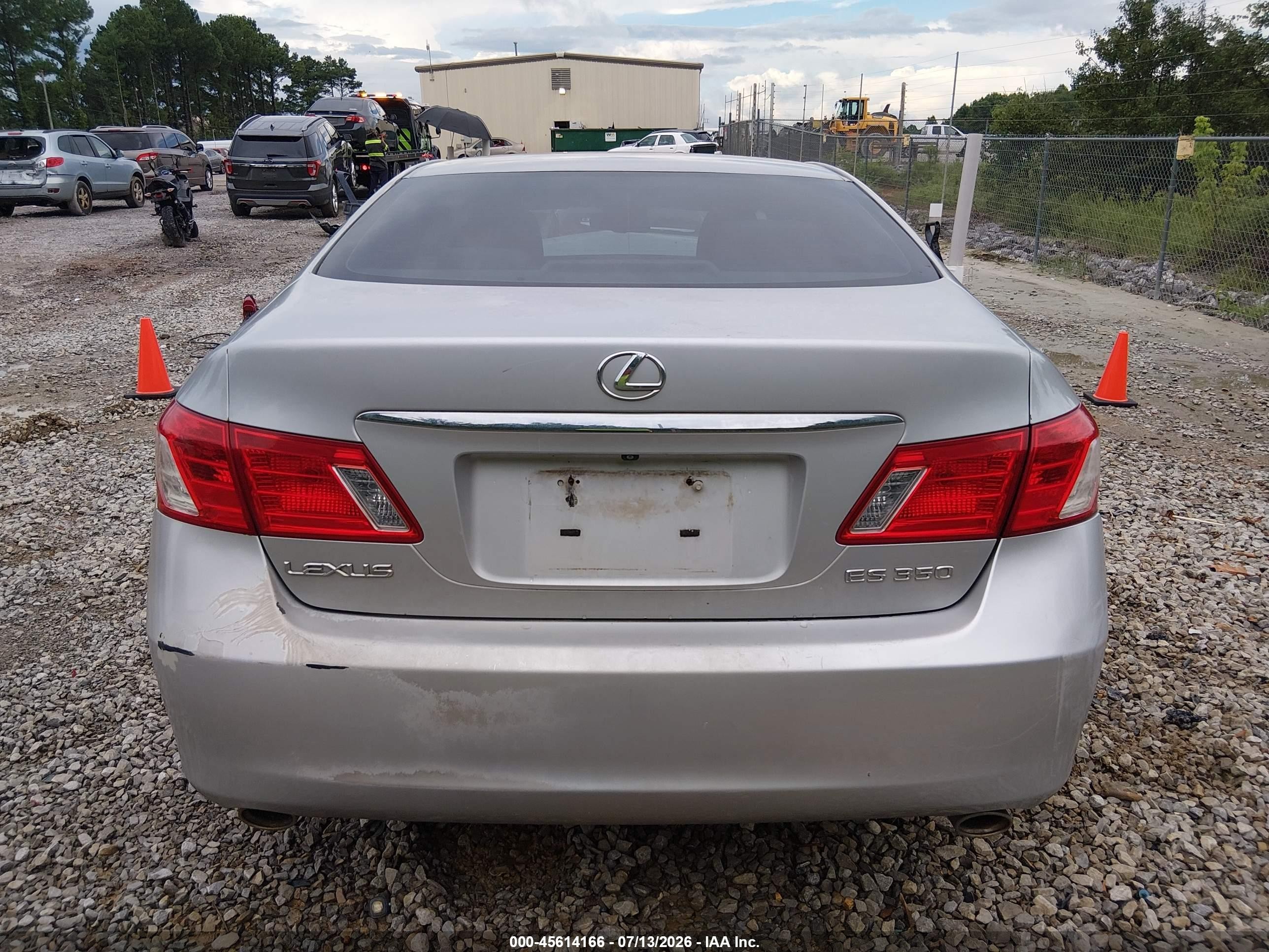 2007 Lexus Es 350   Серебряный vin: JTHBJ46G272061588