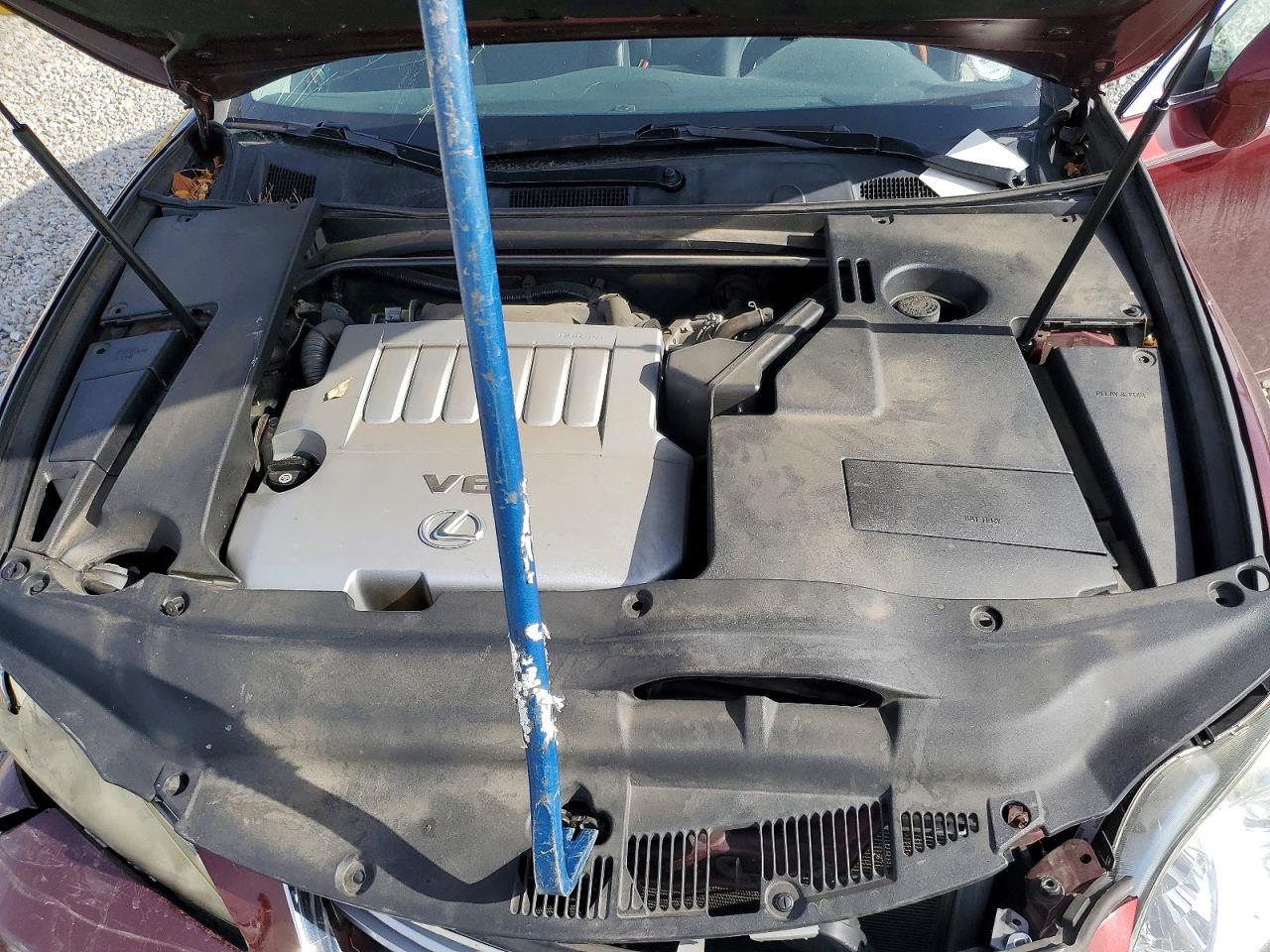 2007 Lexus Es 350 Бордовый vin: JTHBJ46G272063275