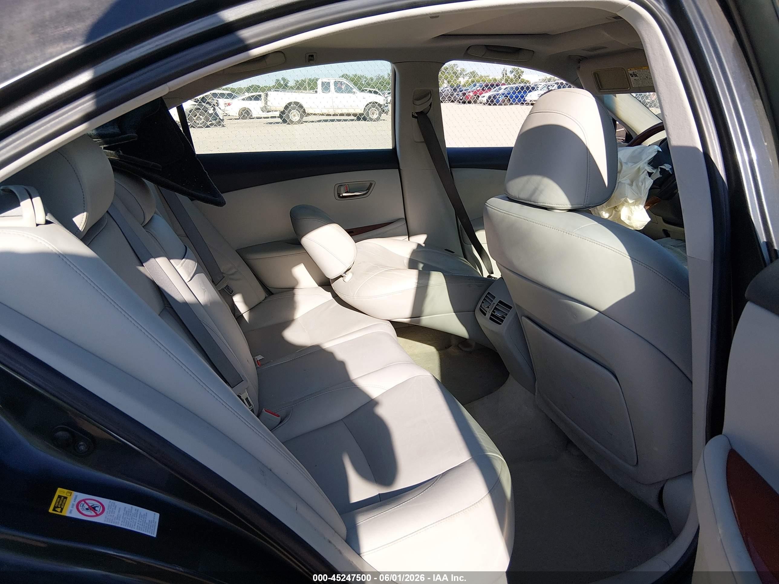 2007 Lexus Es 350   Gray vin: JTHBJ46G272072994