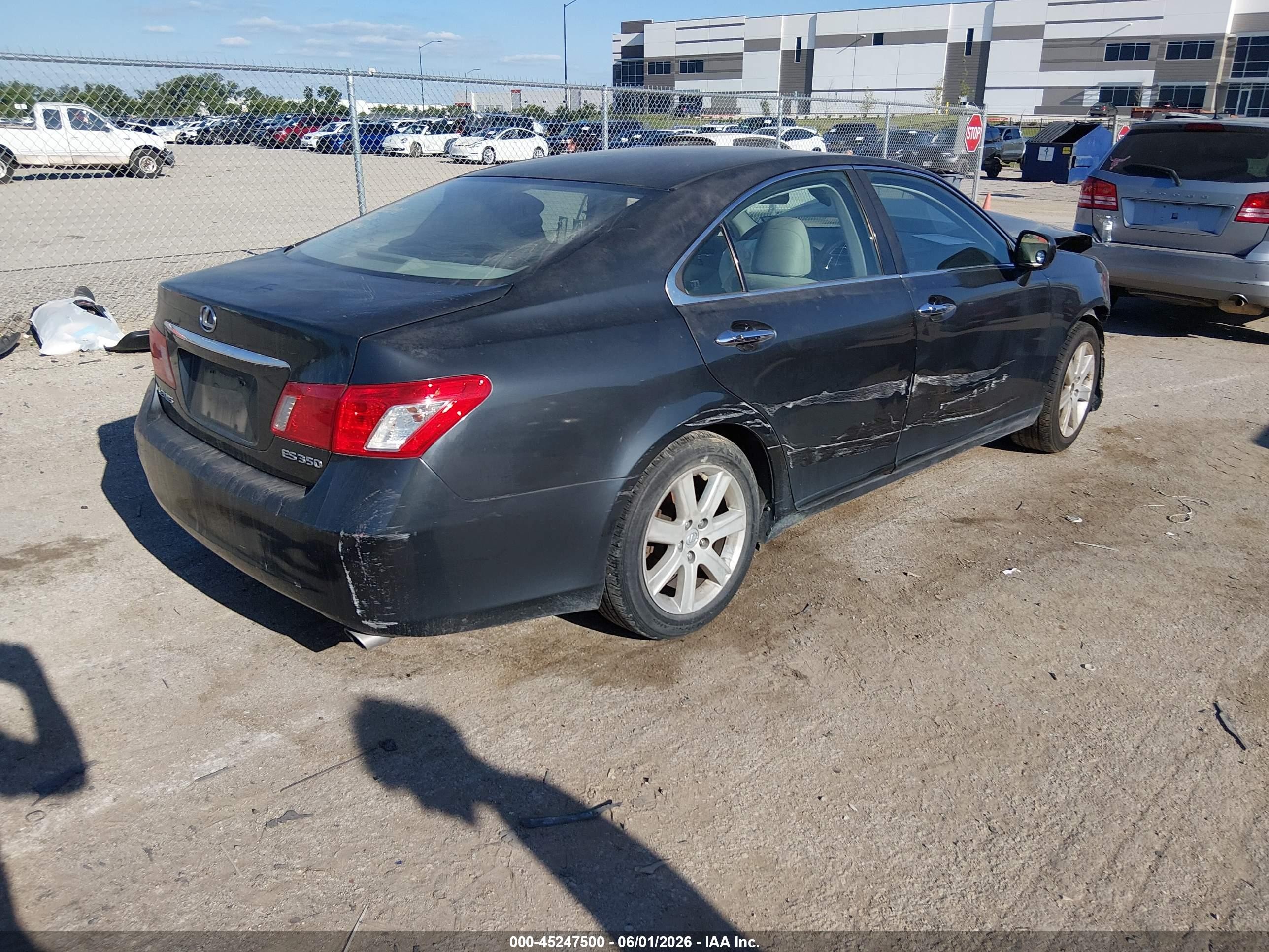 2007 Lexus Es 350   Gray vin: JTHBJ46G272072994