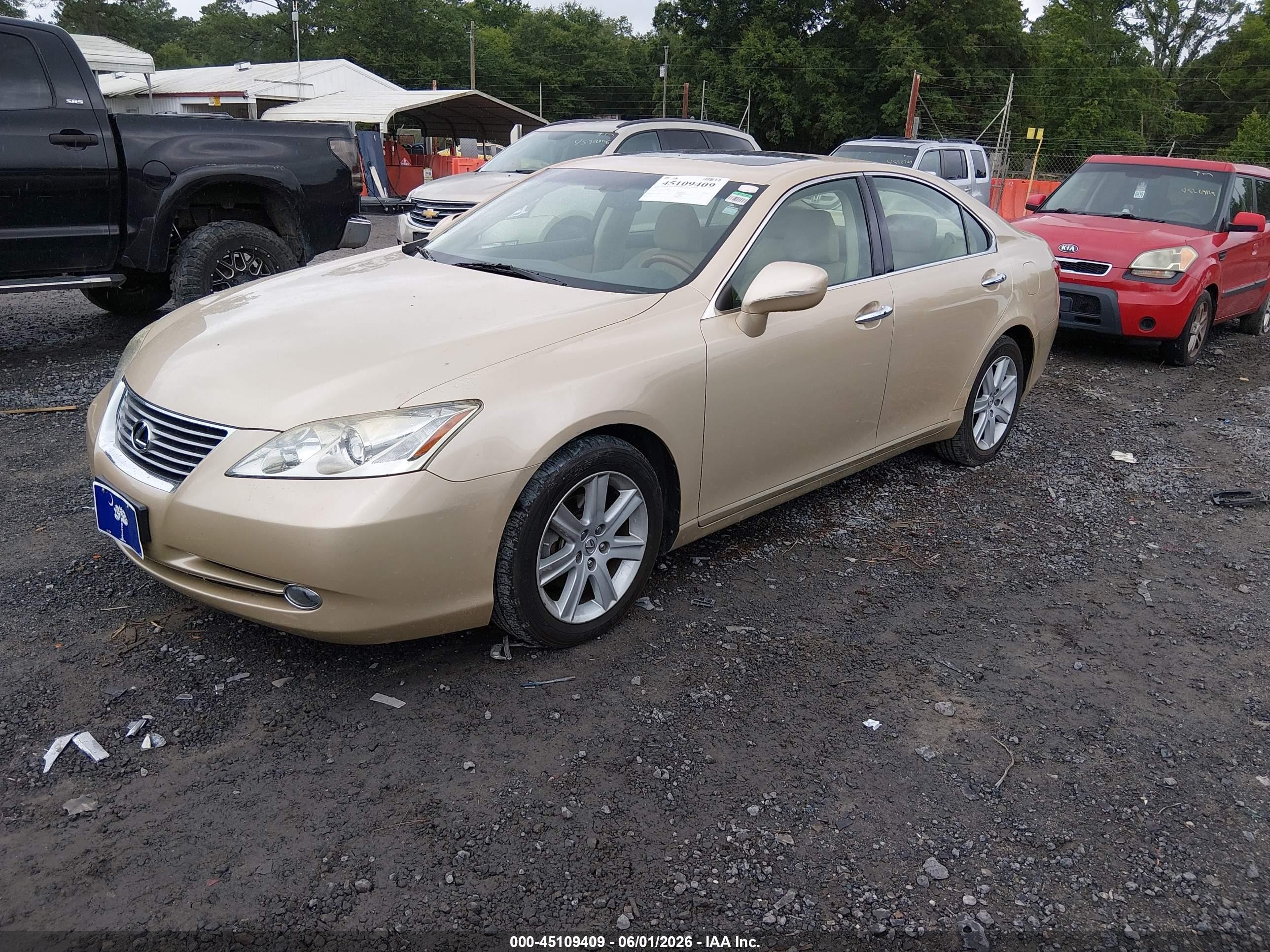 2007 Lexus Es 350   Tan vin: JTHBJ46G272076804