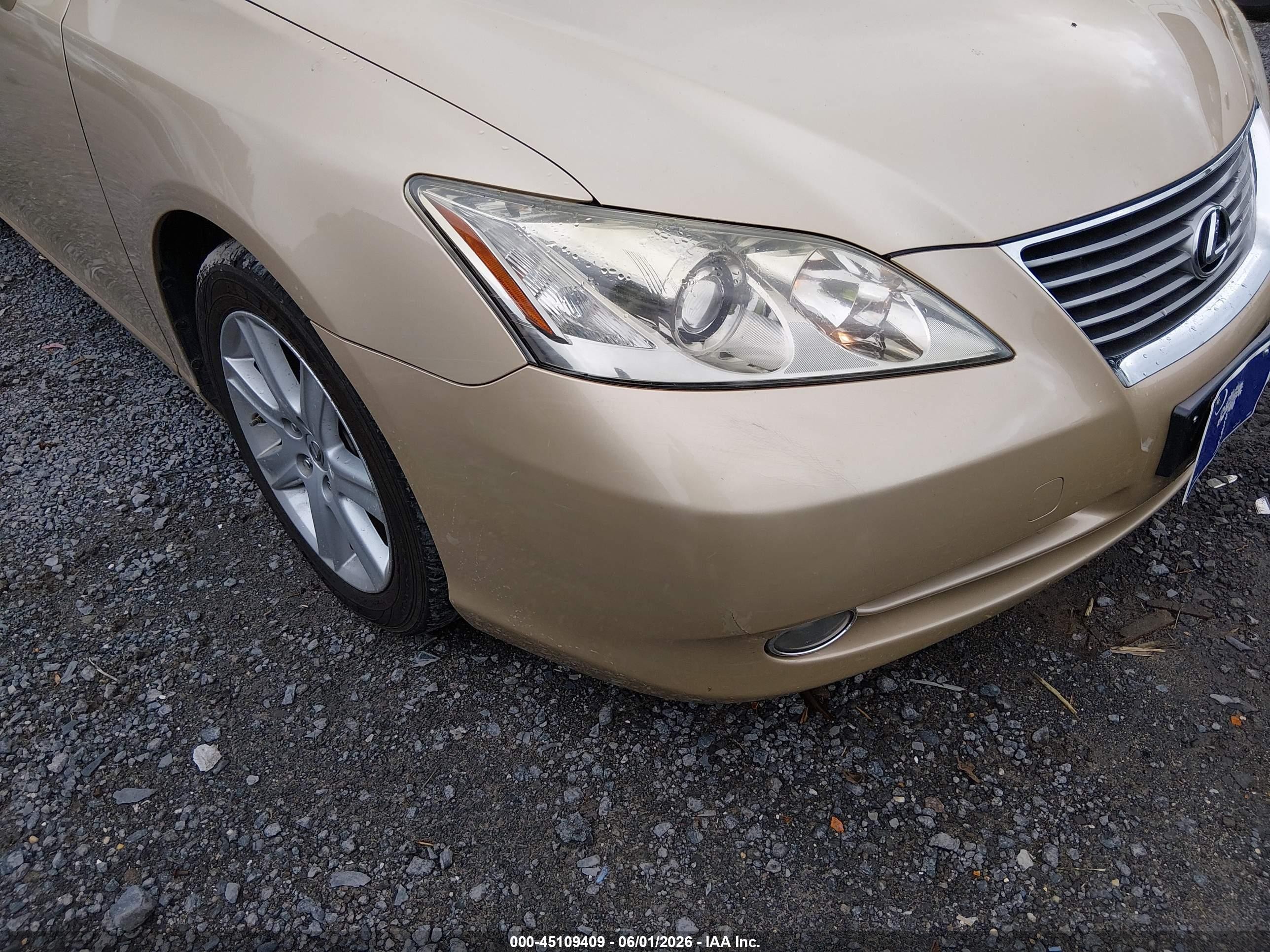 2007 Lexus Es 350   Tan vin: JTHBJ46G272076804