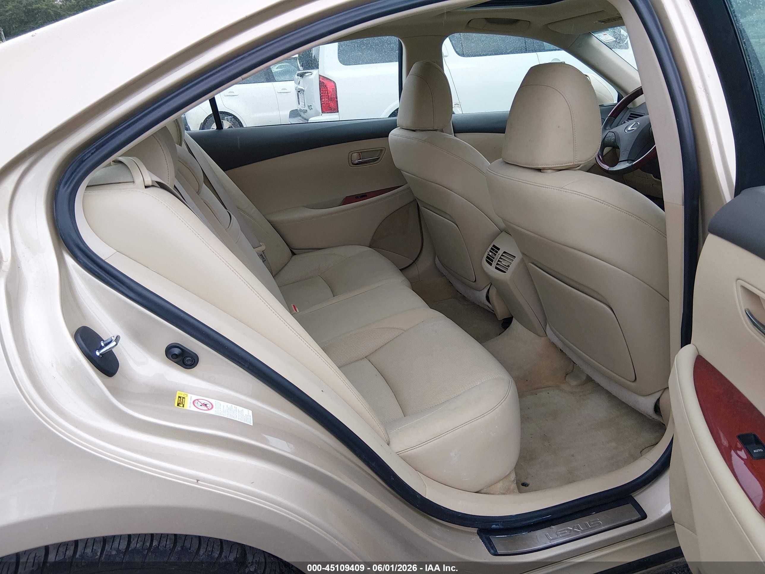 2007 Lexus Es 350   Tan vin: JTHBJ46G272076804