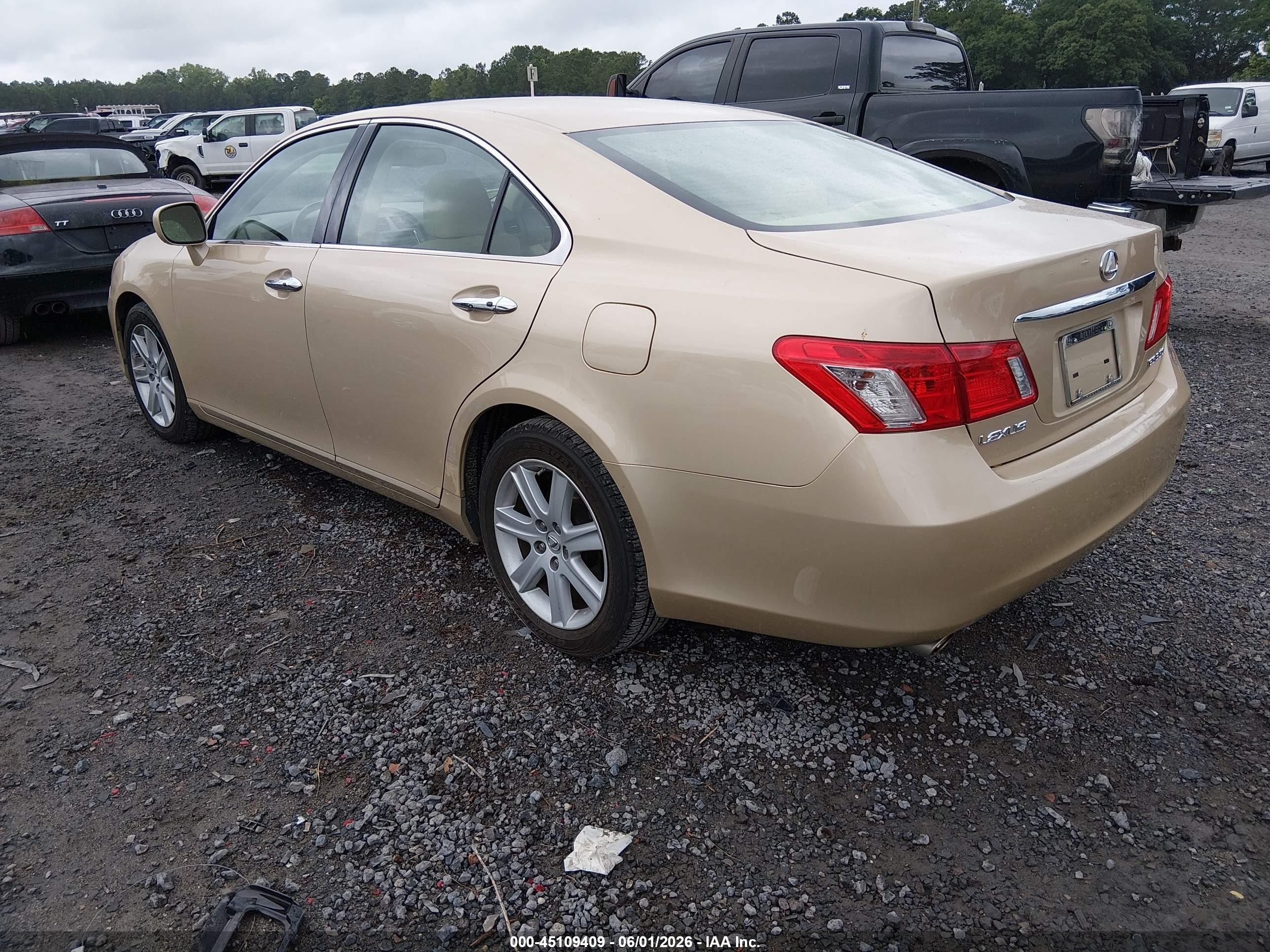 2007 Lexus Es 350   Tan vin: JTHBJ46G272076804
