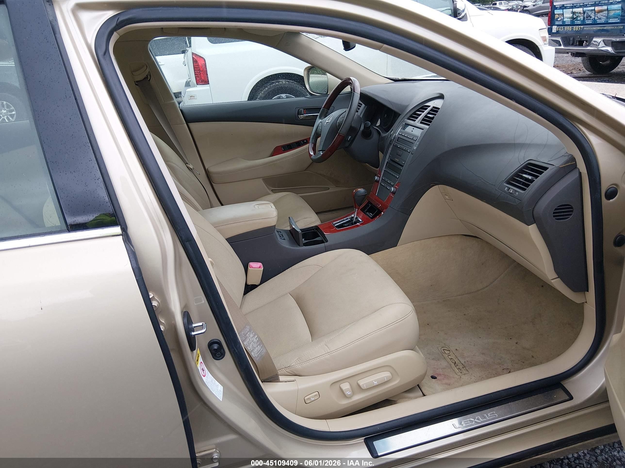 2007 Lexus Es 350   Tan vin: JTHBJ46G272076804