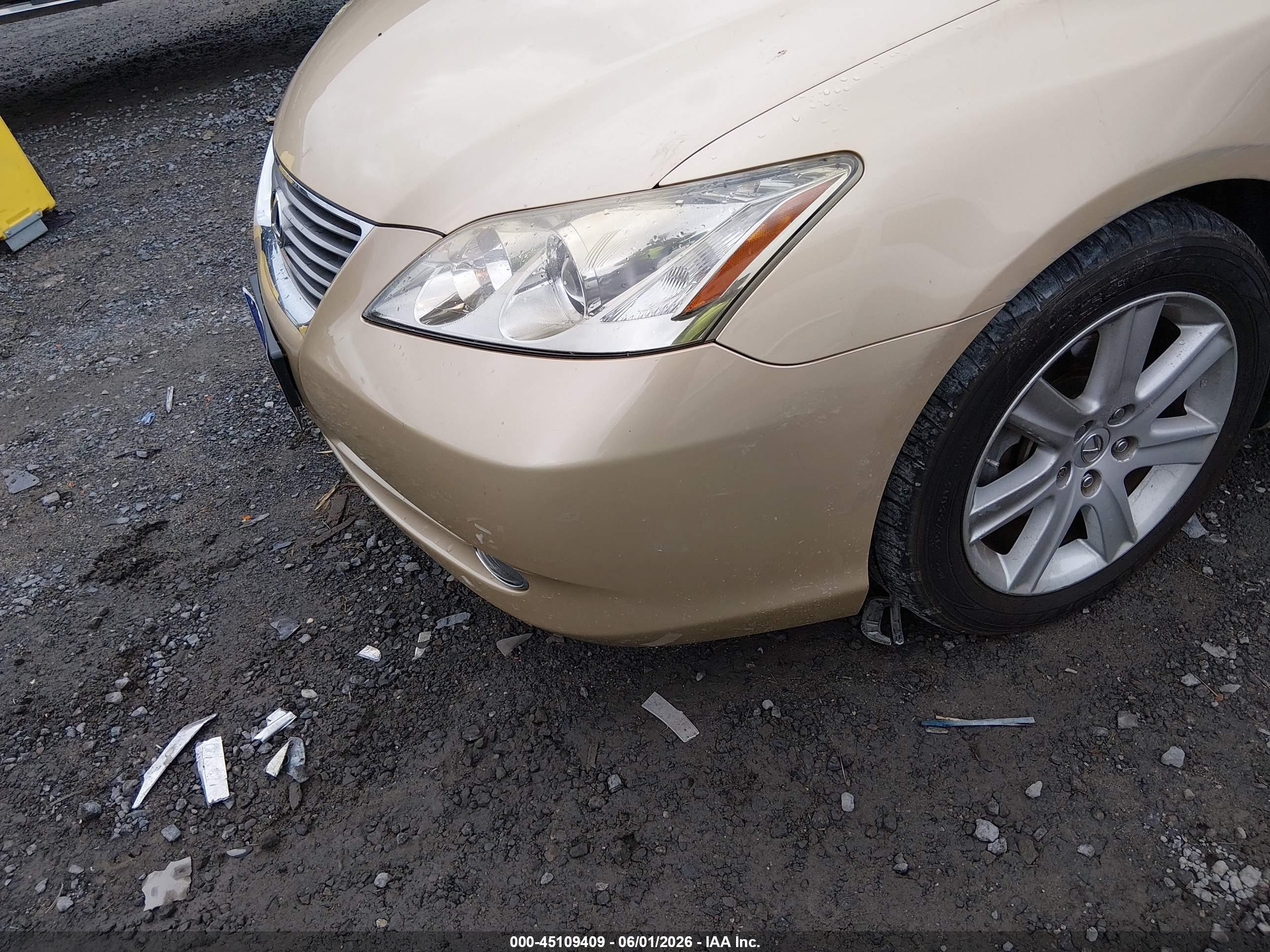 2007 Lexus Es 350   Tan vin: JTHBJ46G272076804