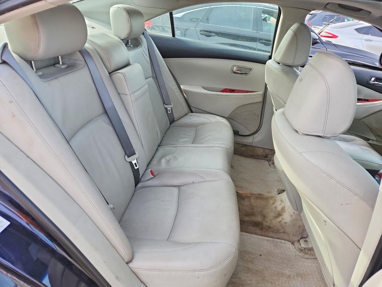 2007 Lexus Es 350 Base Black vin: JTHBJ46G272077211