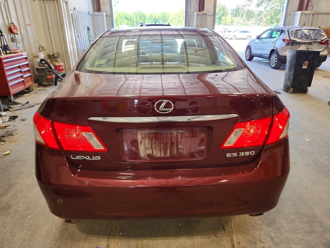 2007 Lexus Es 350 Burgundy vin: JTHBJ46G272086264