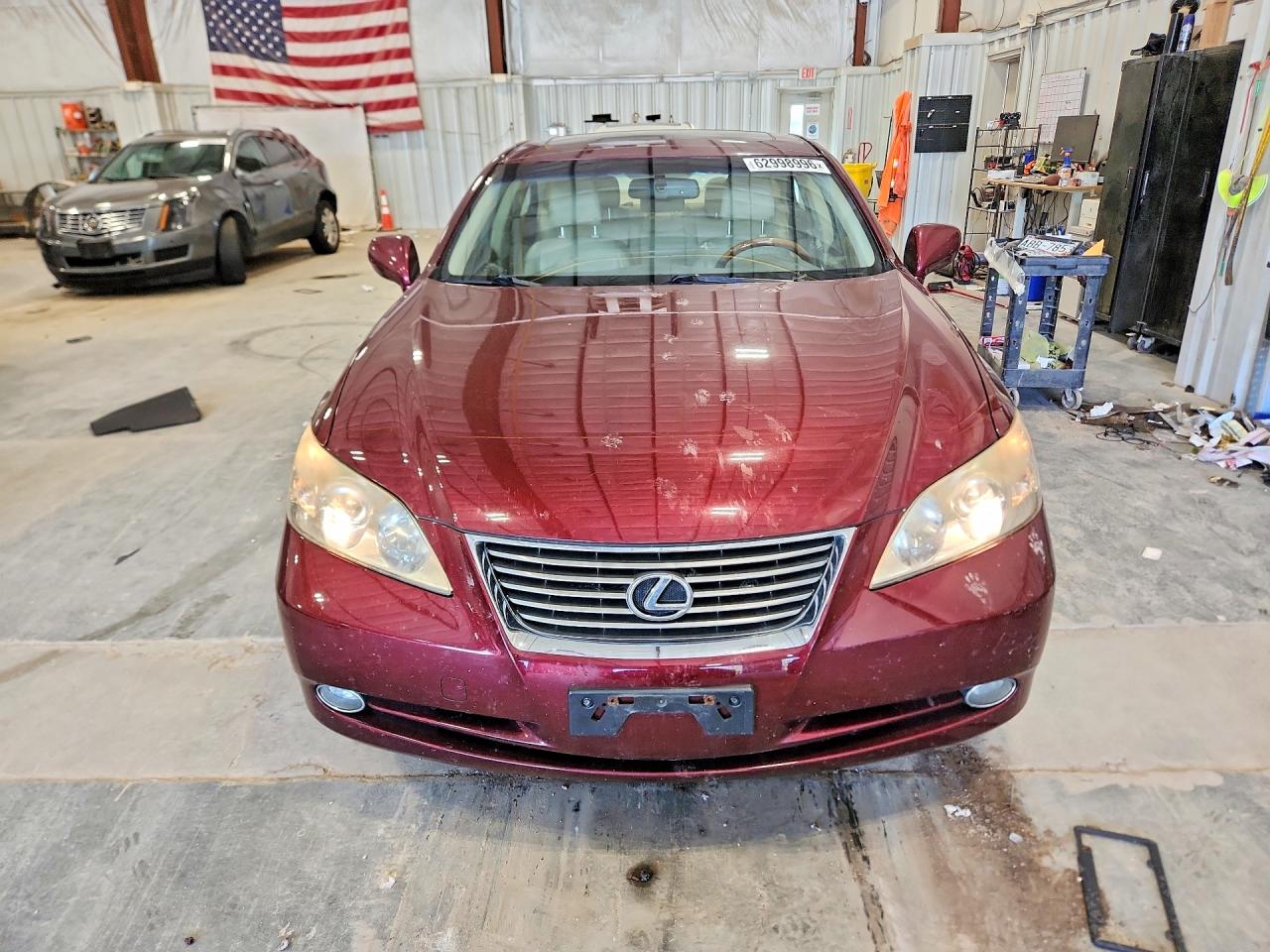 2007 Lexus Es 350 Burgundy vin: JTHBJ46G272086264