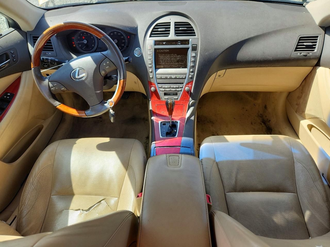 2007 Lexus Es 350 Tan vin: JTHBJ46G272086748