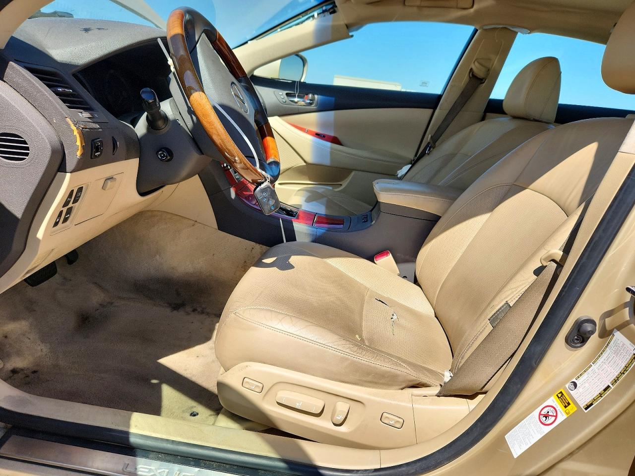 2007 Lexus Es 350 Tan vin: JTHBJ46G272086748