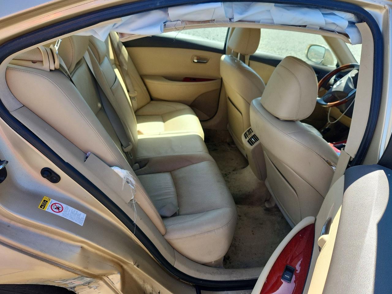 2007 Lexus Es 350 Tan vin: JTHBJ46G272086748