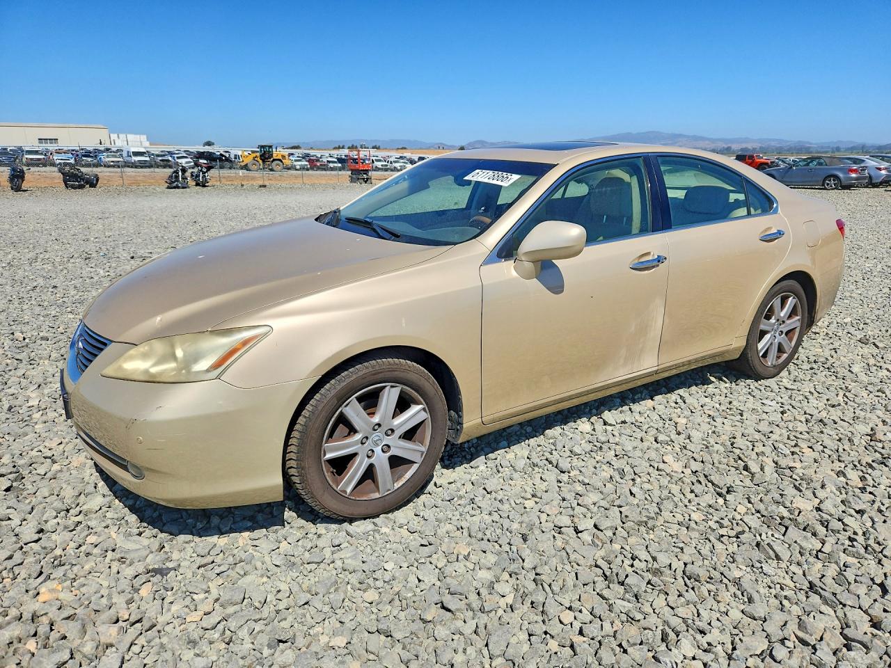 2007 Lexus Es 350 Tan vin: JTHBJ46G272086748