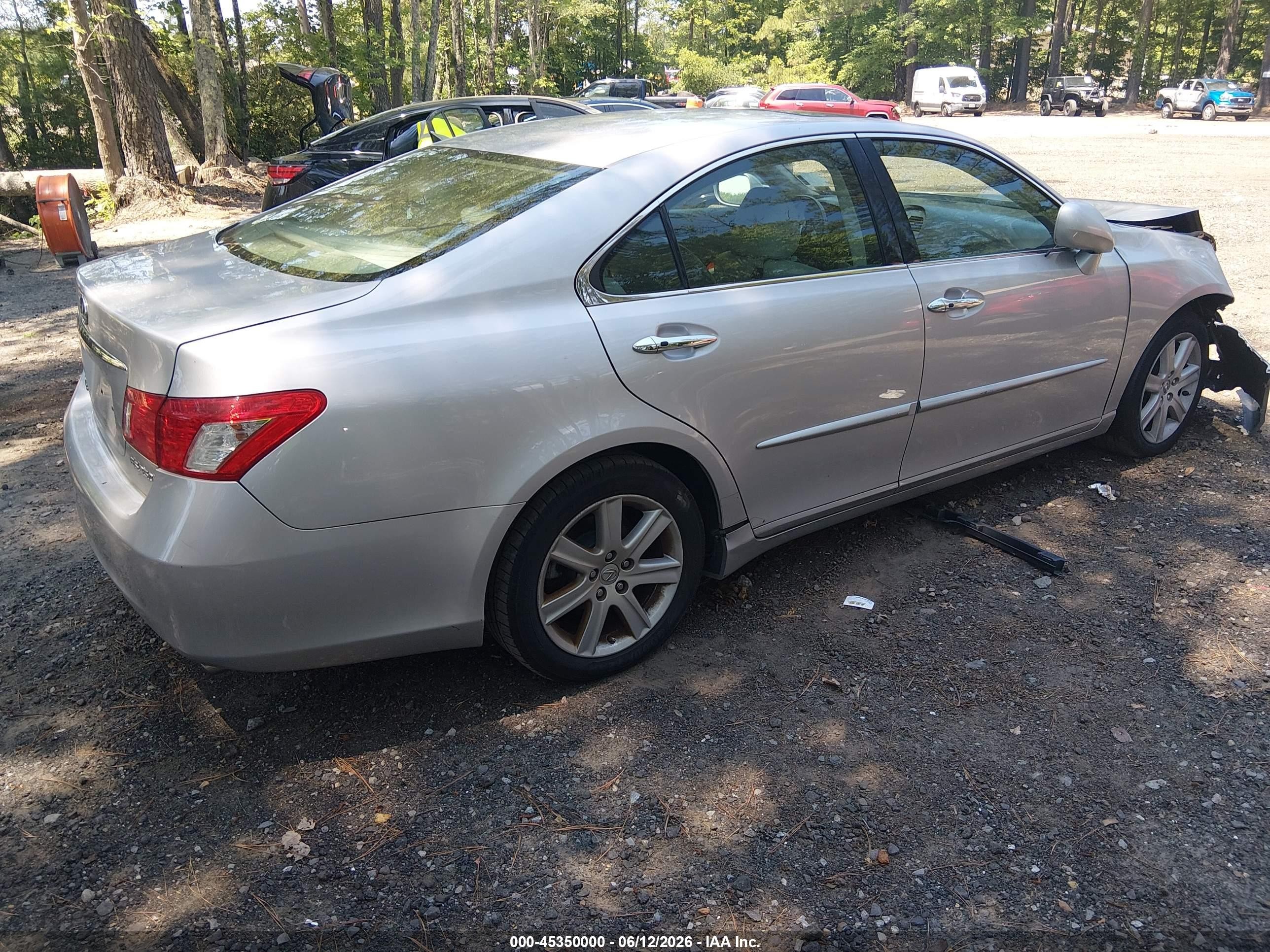 2007 Lexus Es 350   Silver vin: JTHBJ46G272087317