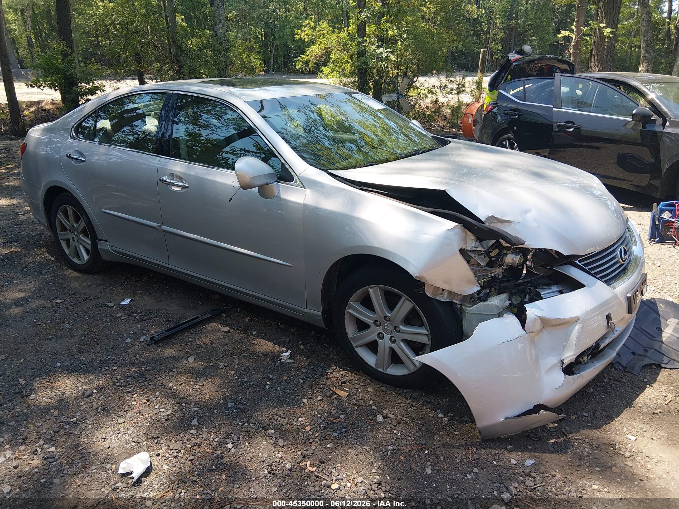 2007 Lexus Es 350   Silver vin: JTHBJ46G272087317