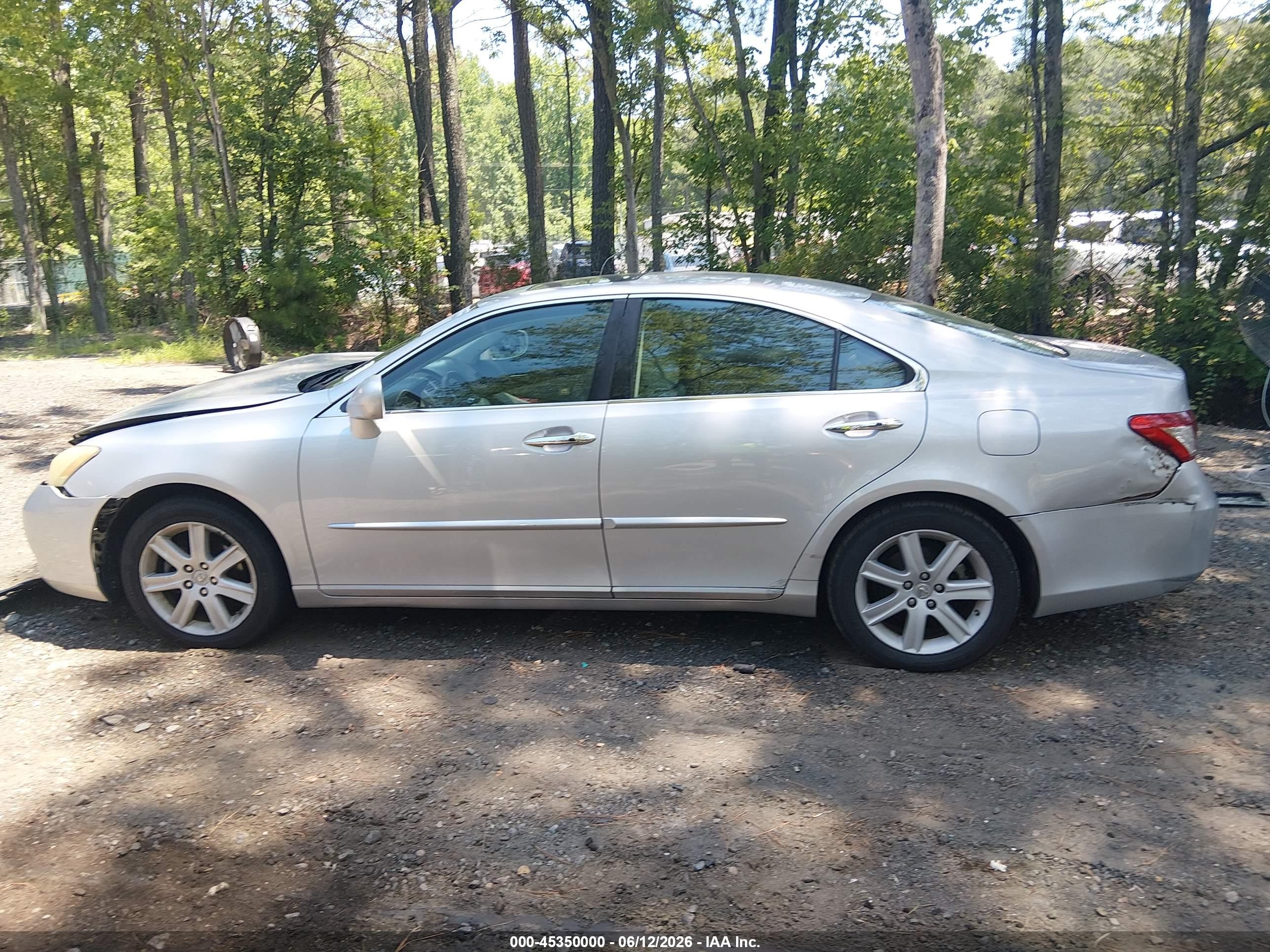 2007 Lexus Es 350   Silver vin: JTHBJ46G272087317