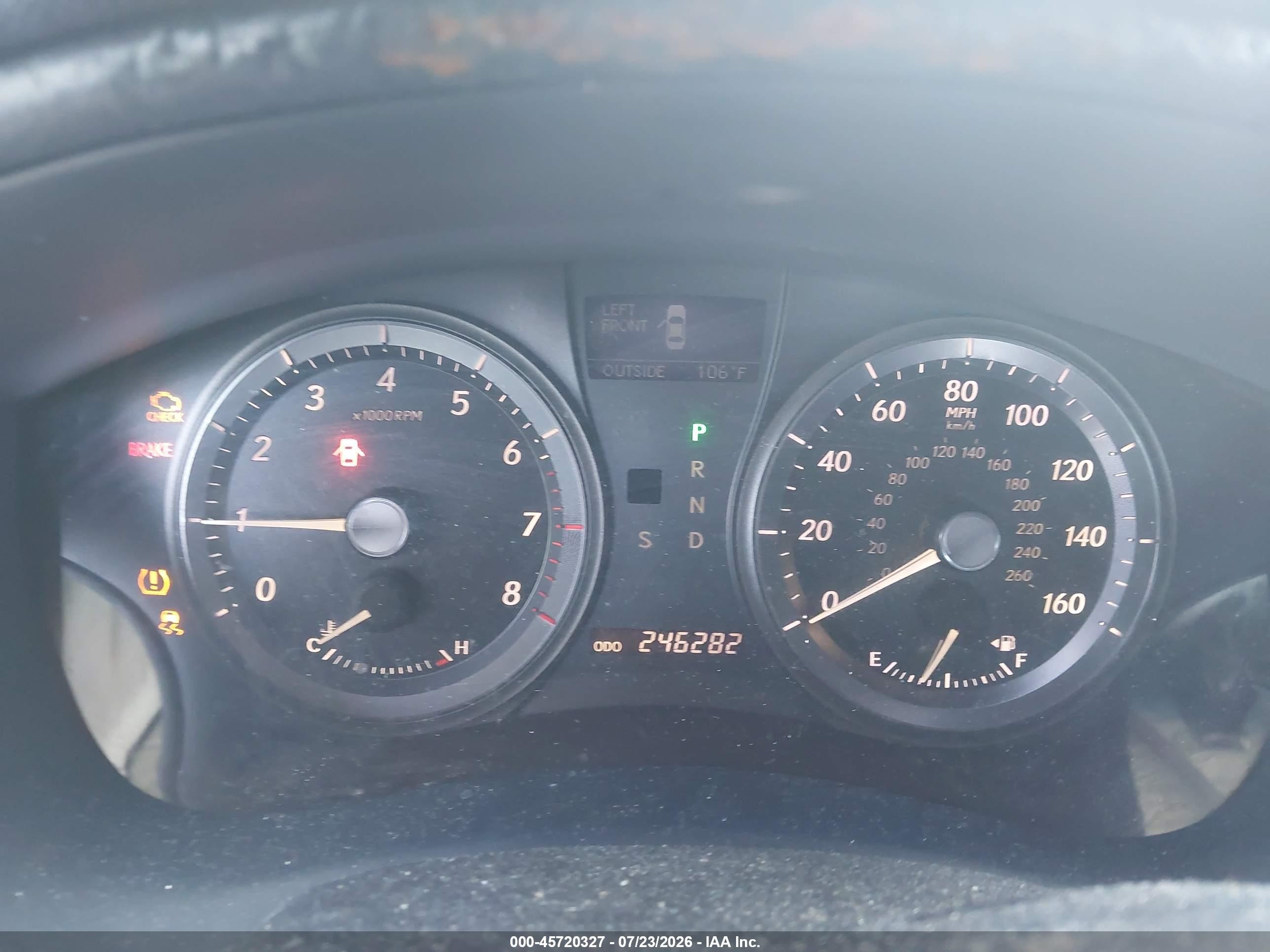 2007 Lexus Es 350   Серебряный vin: JTHBJ46G272096180