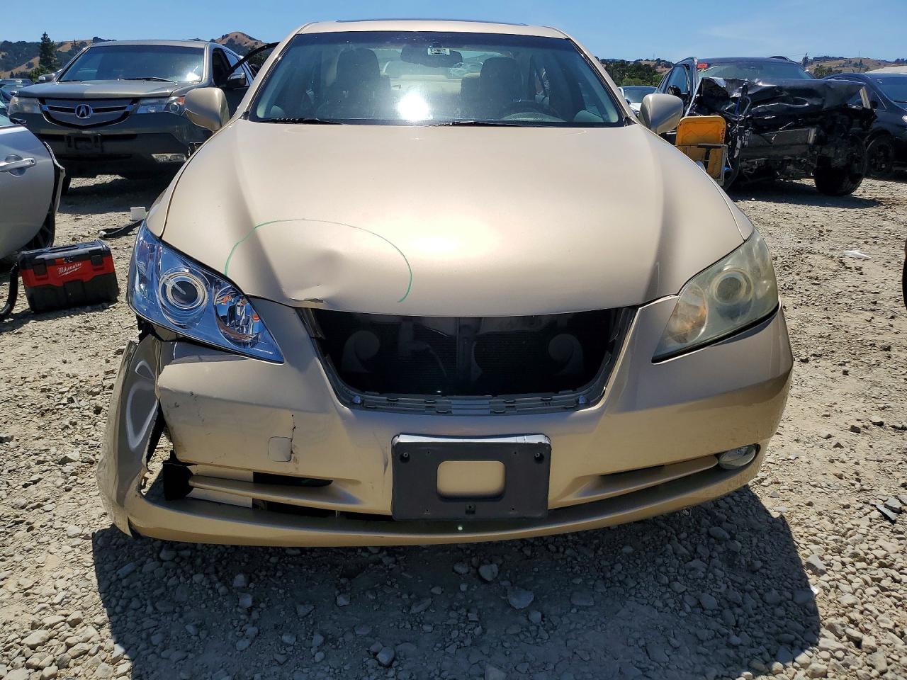 2007 Lexus Es 350 Gold vin: JTHBJ46G272099435